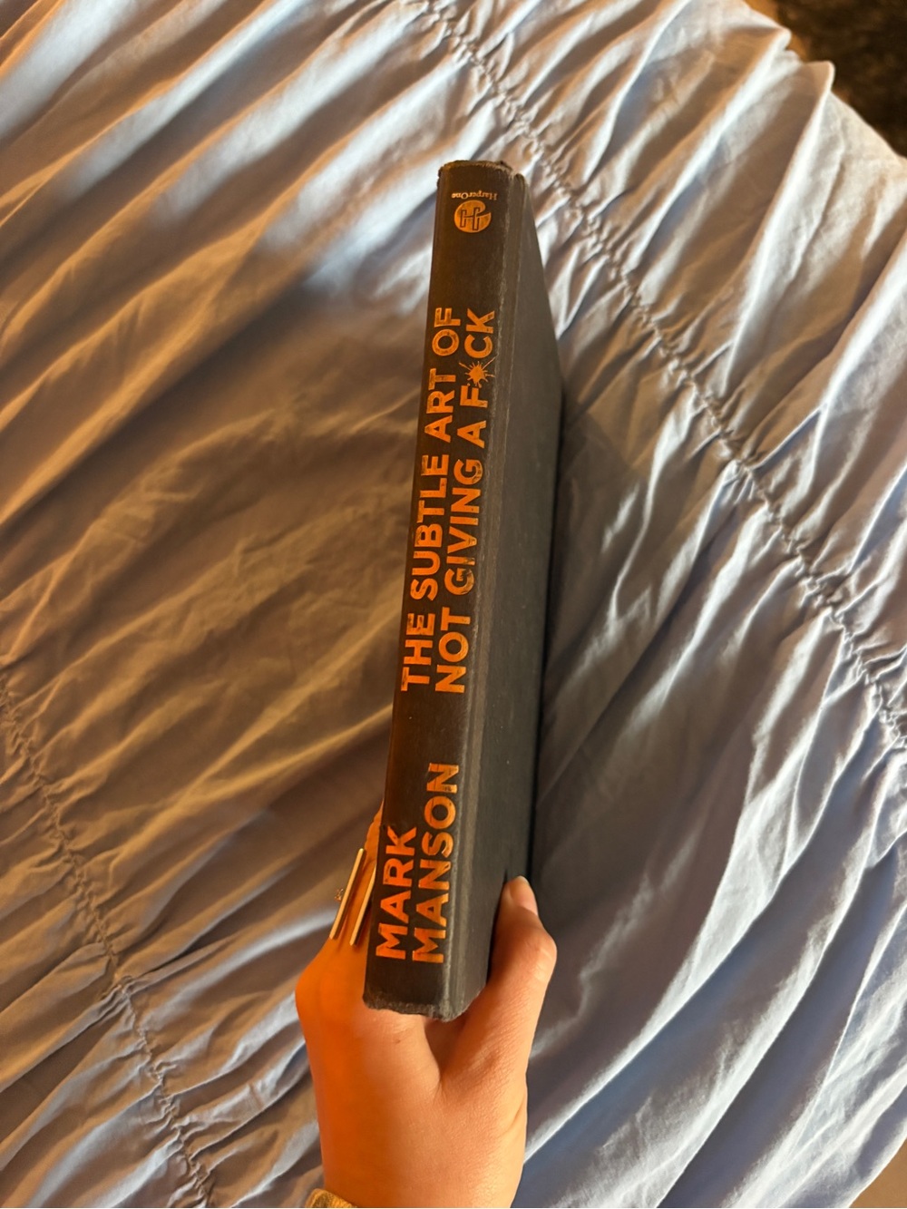 Mark Manson "The Subtle Art of Not Giving a F*ck" Black Hardcover